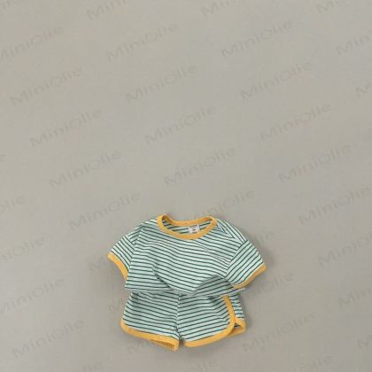 Toddler 2-Piece Striped Lovely Set