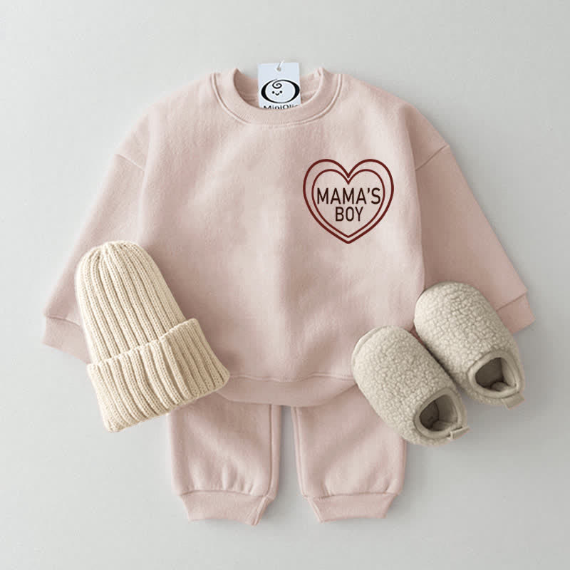 MAMA/MAMA'S BOY Mommy and Me Sweatshirt/Set