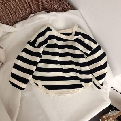 Kid Boy Striped Long Sleeve Top