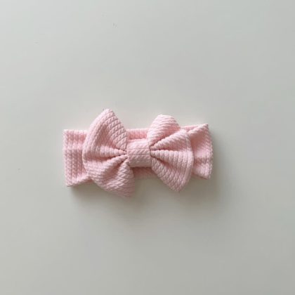 Baby Newborn Solid Color Bowknot Headband