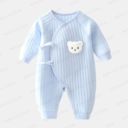 Baby Cute Bear Kimono Romper