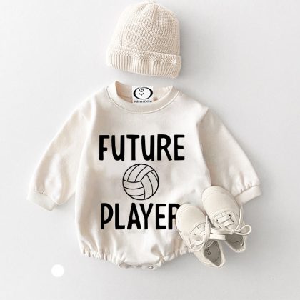 FUTURE VOLLEYBALL PLAYER Baby Bodysuit