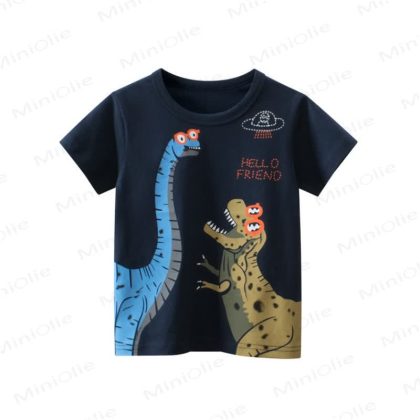 HELLO FRIEND Toddler Boy Dinosaur T-Shirt