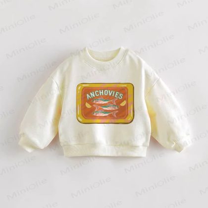 ANCHOVIES Baby Toddler Can Sweatshirt