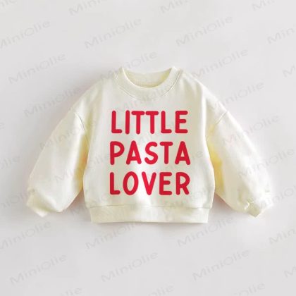 LITTLE PASTA LOVER Baby Toddler Sweatshirt