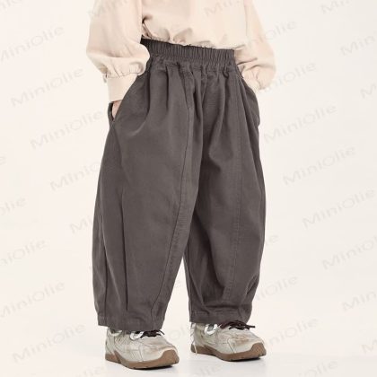 Toddler Boy Solid Color Loose Jogger Pants