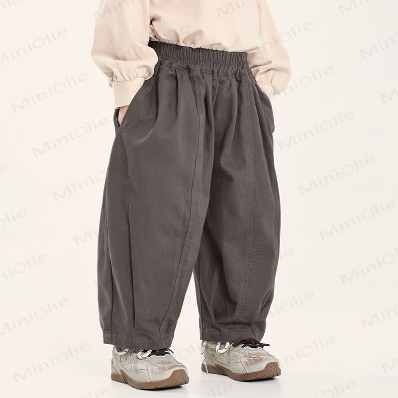 Toddler Boy Solid Color Loose Jogger Pants