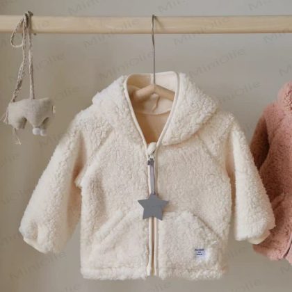 Toddler Kid Sherpa Hooded Jacket