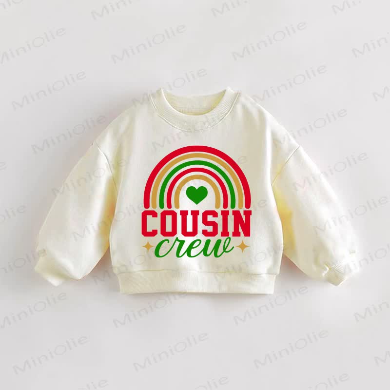 COUSIN CREW Baby Cream Sweatshirt