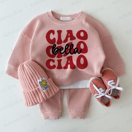 CIAO BELLA Baby Pink 2-Piece Set