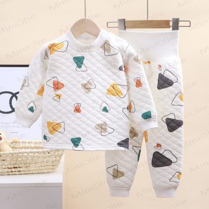 Baby 2-piece Triangle Pajamas Set