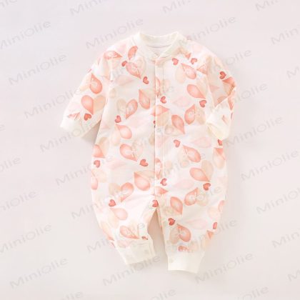 Baby Cotton Heart Pajamas Romper