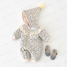 Baby Pointy Hat Sweet Orchid Romper