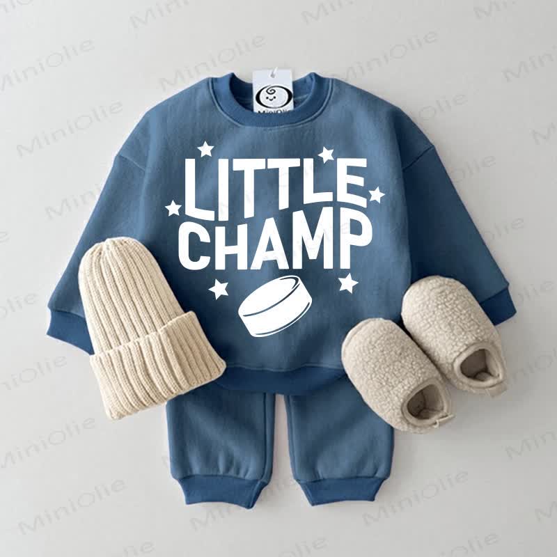 LITTLE CHAMP Baby Sweatsuit 2-piece Set