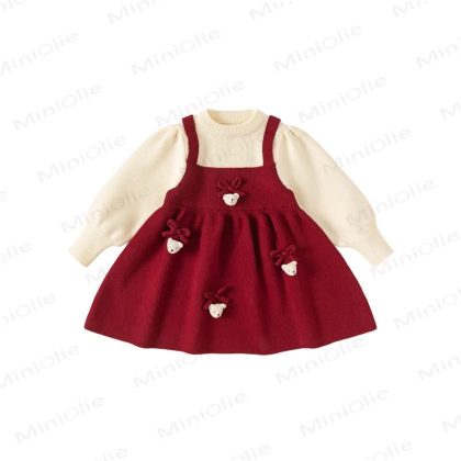 Toddler Kid Girl Bow Sweet Dress