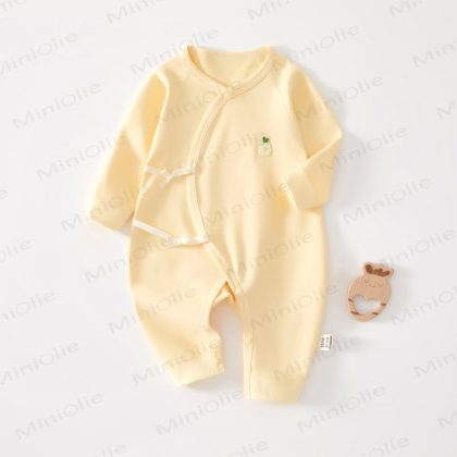 Baby Lemon Kimono Romper