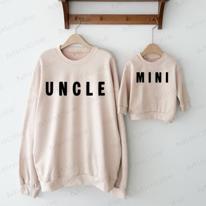 UNCLE/MINI Beige Family Sweatshirt