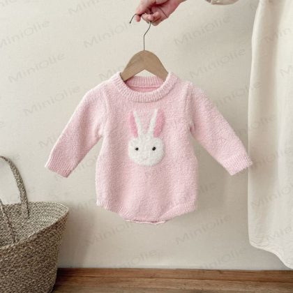 Baby Bunny Fleece Bodysuit