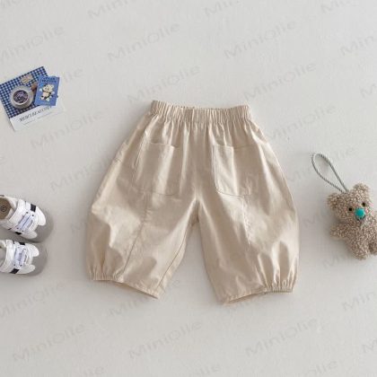 Baby Plain Loose Simple Pants