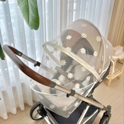 Baby Stroller Daisy Mosquito Net