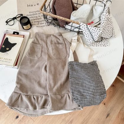 Baby Toddler Girl Solid Color Flare Pants